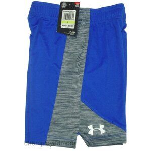 Under Armour Shorts Boys Athletic UA Logo BTS Sports HeatGear
